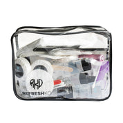 REFRESHKO Deluxe Travel Toiletries Kit for Couples, 57pcs for, Beauty & Skin Car